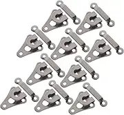 SHINEOFI 10Sets Durable Hooks and Eyes for Sewing for Trousers Skirts and Crafting Fastenings for DIY Clothing Projects Present for Sewing Enthusiasts