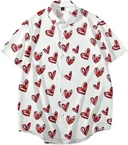 [Generic] Mens T Shirts Pack Day Love Printed Short Sleeve Fashion Casual Shirt Mens Short Sleeved Tees