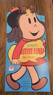 Vintage MARGE'S LITTLE LULU Paper Doll Book WHITMAN 1971 Complete Uncut ORIGINAL