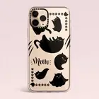 iPhone 16 15 14 13 12 11 Pro Max Plus Case Shockproof Cute Kitten Cat Cover
