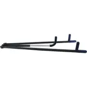 3 Bar Metal Leg Stretcher Machine Martial Arts Stretching Flexibility Home Gym