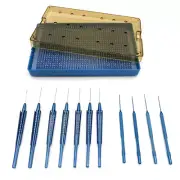 Vitreo Retinal Instruments Ophthalmic Forceps Retina Hook surgery instrument Set