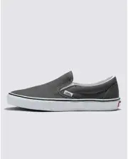 Vans Unisex Classic Slip On Shoes, Style# VN000EYECHR, Size M7 / W8.5, Charcoal