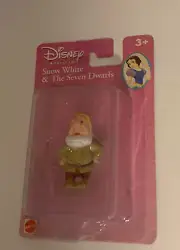 2001 Mattel-Snow White & the Seven Dwarfs Action Figure(Sneezy)sealed