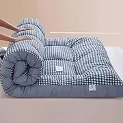Japanese Futon Mattress, Practical Floor Mat, Non-Slip Breathable Mattress, Thick Foldable Sleeping Pad, Suitable for Bedroom/Living Room/Floor Mat/Dorm