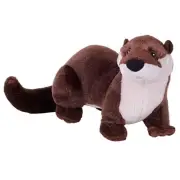 Wild Republic Cuddlekins Mini River Otter 12 Inch Plush Figure NEW
