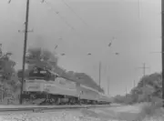West bank Amtrak 192 train Leaman Place Pennsylvania Train Old Photo
