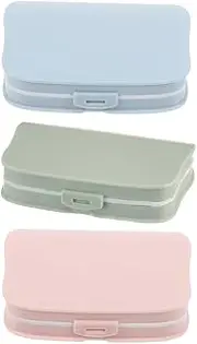 Plastic Medicine Storage Box Pcs Jewelry Organiser Sealed Compartment Box Easy to Open