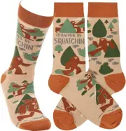 Primitives by Kathy - Primitives by Kathy I'd Rather Be Squatchin' Socks