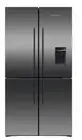 Fisher & Paykel refridgerator 538L Quad Door Black Stainless Steel French Door