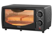 COMFEE' Toaster Oven Countertop, Small Toaster Ovens Combo 4 slice, Mini Oven...