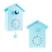 KEYPOWER Cuckoo Clock Cuckoo Wall Clock,Cuckoo Bird Voices Call, Design Clock...