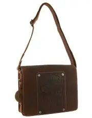 [Jack's Inn 54] Lady Killer Crazy Horse Leather Shoulder Bag in Cognac