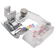 Low Shank Adjustable Bias Binder Foot FOR Singer 6500 7100 Serie PFAFF Hobby 382
