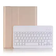 Ultra Thin Detachable Bluetooth Keyboard Tablet Case For Ipad 10.2 2019 With Stand And Pen Slot Gold Laptop Cases & Bags