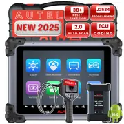 Autel MaxiSys MS909 Intelligent Scanner ECU & Diagnostic Tool and MV480