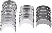 1set Diesel Crankshaft Main And Big End Conrod Bearing 0.25 Compatible For Mercedes-Benz OM642 3.0 Engine Parts Components Crankshafts And Part