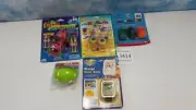 Lot of 5 Random Car Toys Volkswagen VW Van Crayons Pull Back Crash Machine