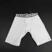 Under Armour HeatGear Compression Shorts Men's White New with Tags