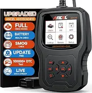 ANCEL (Upgraded AD310) AD530 OBD2 Scanner Diagnostic Tool with Battery Test Car Engine Light Code Reader Scan Tool, All OBD2 Function Enhanced Code Definition and Upgraded Graphing Battery Status