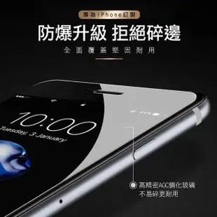 iPhone6S 6Plus 保護貼手機透明9H玻璃鋼化膜(買膜送手機殼 6Plus 6SPlus)
