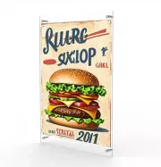 Corporate Sign Area Name Plate Office Name Sign Service Menu Poster Holder 12080