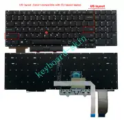 New for lenovo IBM Thinkpad E15 (2020 year) laptop backlit US english keyboard