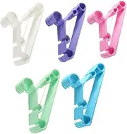 ULTECHNOVO 50pcs Clothes Hangers Hangers for Clothing Space Saving Design Sturdy and Firm Multi for Nursery Organization