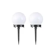 Outdoor Garden Yard Solar LED Ground Spike Round Ball Light