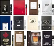 [JRoBeauty] Men's Popular Designer Fragrance Sampler (6 count) - Lot of Cologne Sample Vials