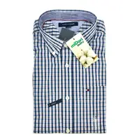 在飛比找樂天市場購物網優惠-TOMMY HILFIGER 襯衫 格紋 長袖襯衫 彈性布料