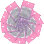 100pcs Wear-resistant Jewelry Pouches 7x10cm Sealing Bags for Household Earrings Pearl Storage