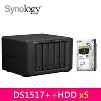 在飛比找Yahoo!奇摩拍賣優惠-@電子街3C特賣會@全新Synology DS1517+/8