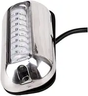 Mipcase 50w 27-led Underwater Floating Bridge Lamp Stainless Steel Marine Ship Light Waterproof Flush Mount Plate