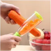 2PCS Peeler With Storage Stainless Blade Carrot Vegetable Parer