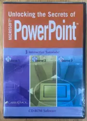 Unlocking the Secrets of Microsoft PowerPoint ~ CD-Rom Software ~ Factory Sealed