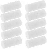 Kisangel 10 Pack Quick Ignition Camping Fire Starters Absorbent Cotton Wicks for Easy Outdoor Fire Lighting