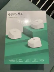 Eero 6+ Dual-Band Mesh WiFi System - 3-pack new in box