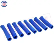 Blue 1200° Spark Plug Wire Boots Protector Sleeve Heat Shield Cover For LS1 LS2