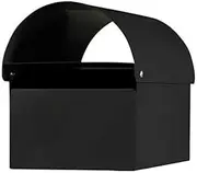 Sandleford Dune Economy Letter Box, Black