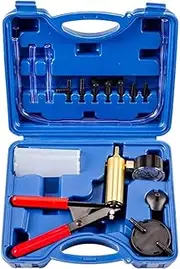 Brake Bleeding Kit,Hand Held Vacuum Pump,Brake System Bleeding Tools,Bleeder Pump With Pressure Gauge,Automotive Fluid Tester,for Automotive Car,Motorbike