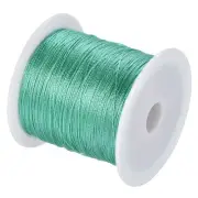 328FT 3 Strands Fiber Braided DIY Beading Thread Wire Line Mint Green