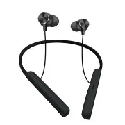 LMK-18 Portable Magnetic Wireless bluetooth Earphone Stereo TF Card Sport Headset Headphone With Mic BLACK COLOR