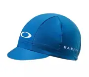 NEW! Oakley Mens Cycling Cap FlexFit Hat, Balsam/Blue, L/XL