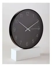 [Vue] Tatum Clock 40cm in Black