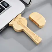 Guitar Shaped USB 2.0 Pendrive Wooden Flash Drive 16GB Memory Stick US