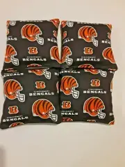 4 Cornhole Bag Set Corn Hole Cincinnati Bengals