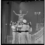 ALICE FAYE WITH DANCERS The Hollywood Palace 1967 OLD TV PHOTO 4
