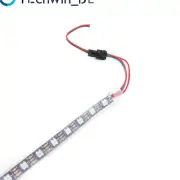 WS2812B 5050 RGB 1M 60 LED Strip Kit Individual Addressable 5V Black PCB