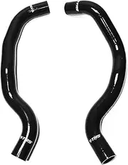 TRS Silicone Radiator Hose Kit for Honda Accord Euro-R Acura TSX CL7 K20A 02-08 Black